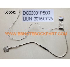 Lenovo IBM  LCD Cable สายแพรจอ  G500 G505 G500S G505S G510 G590  หัวเสียบ  (Version 2)   DC02001PS00